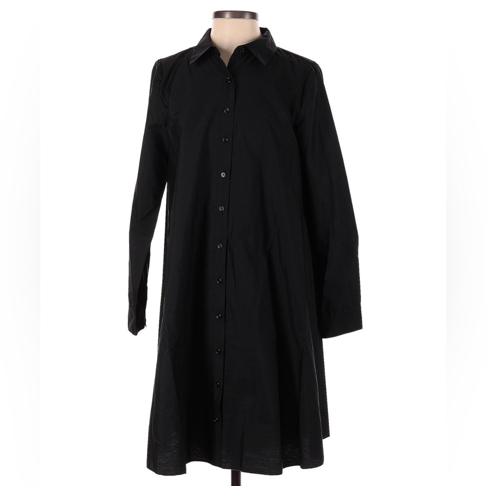 NWT Anthro Sundays pleated back cotton A-Line “mullet” dress - Picture 2 of 14